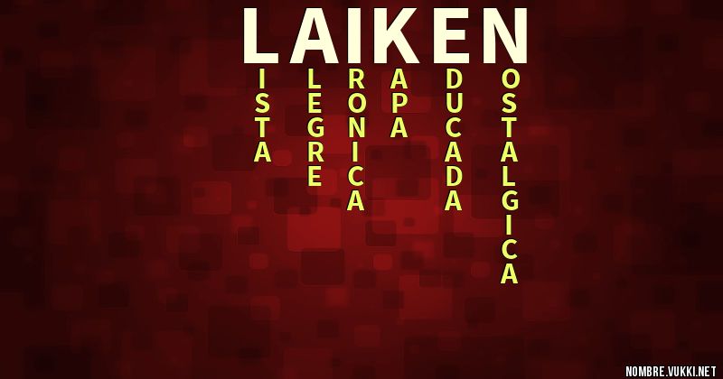 Acróstico laiken