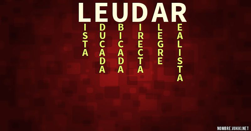 Acróstico leudar