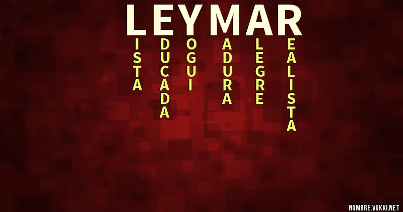 Acróstico leymar