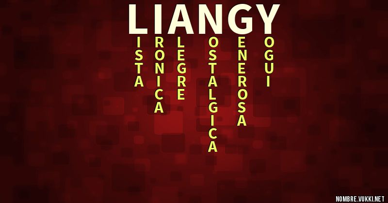 Acróstico liangy