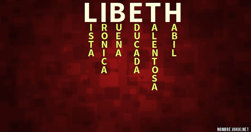Acróstico libeth