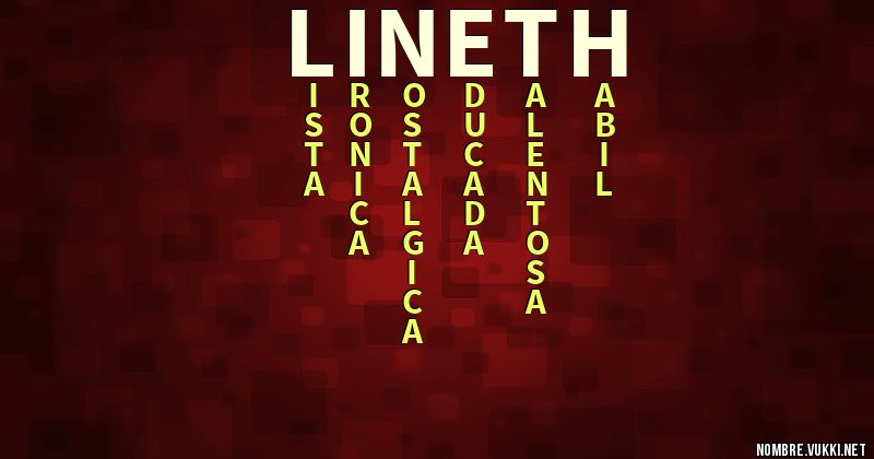 Acróstico lineth