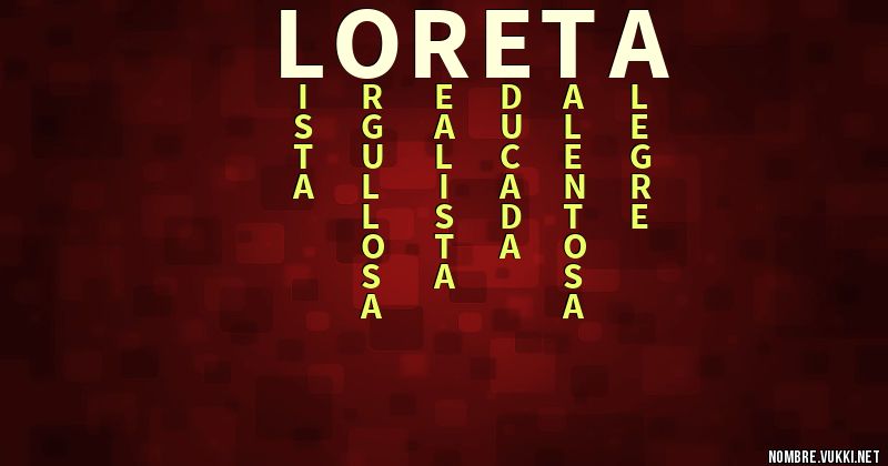 Acróstico loreta