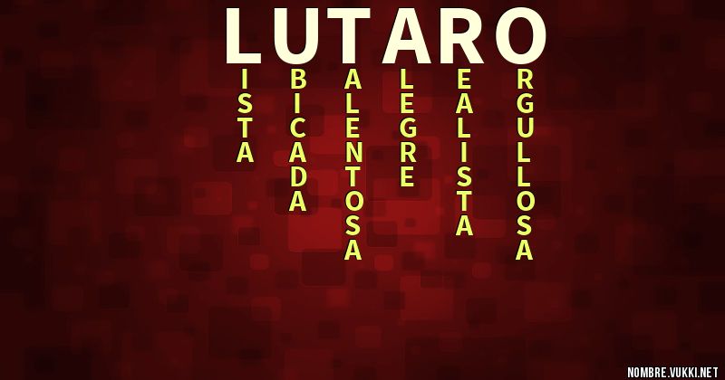 Acróstico lutaro