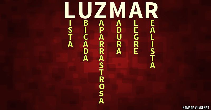 Acróstico luzmar