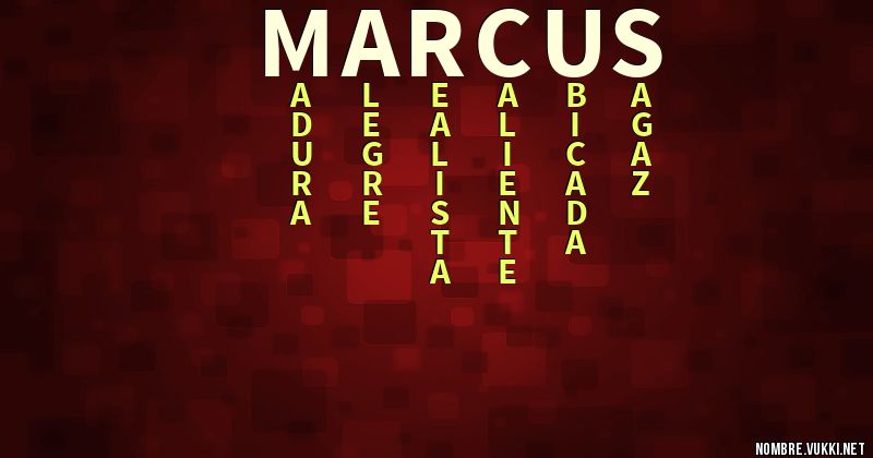 Acróstico marcus