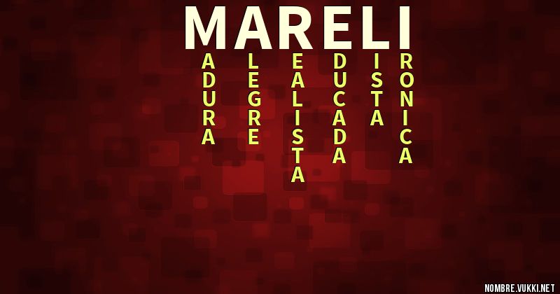 Acróstico mareli