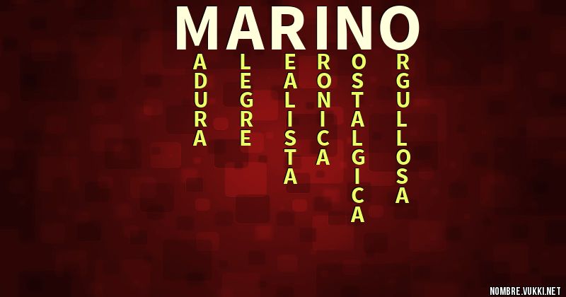 Acróstico marino