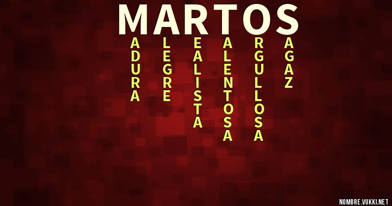 Acróstico martos