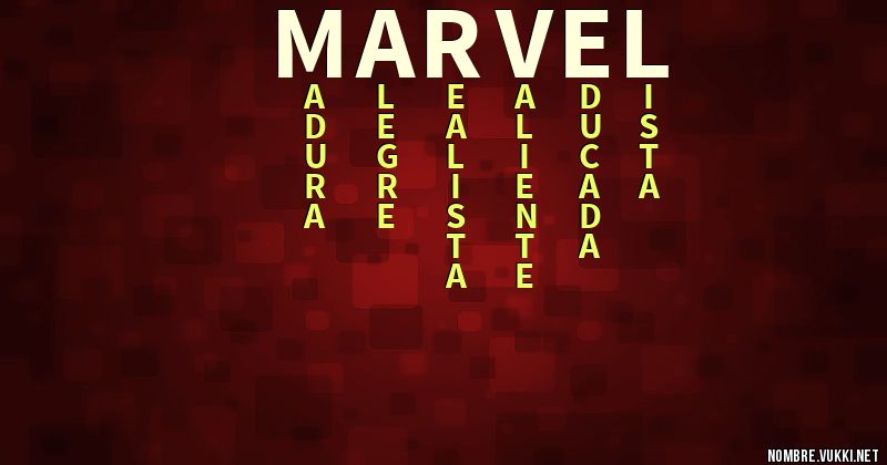 Acróstico marvel