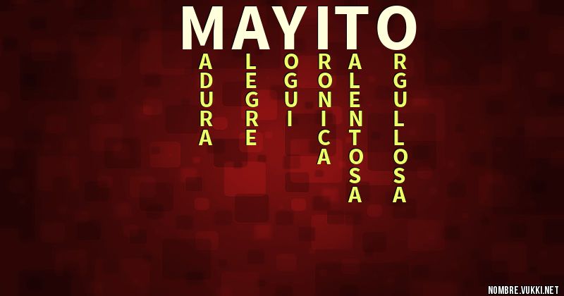 Acróstico mayito