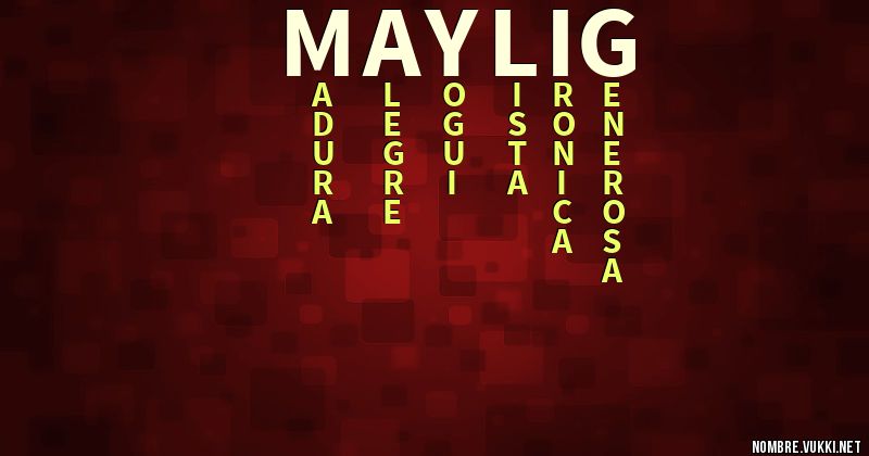 Acróstico maylig