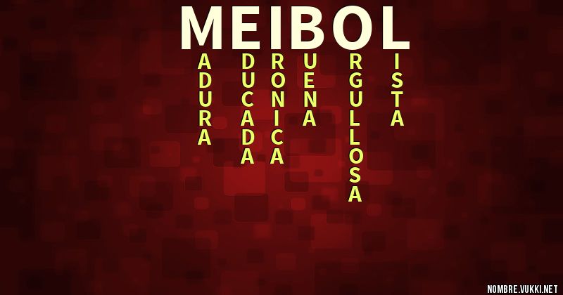 Acróstico meibol