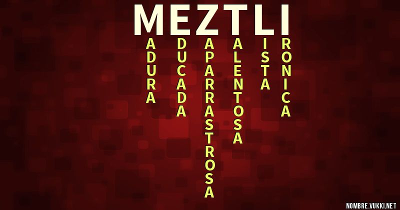 Acróstico meztli