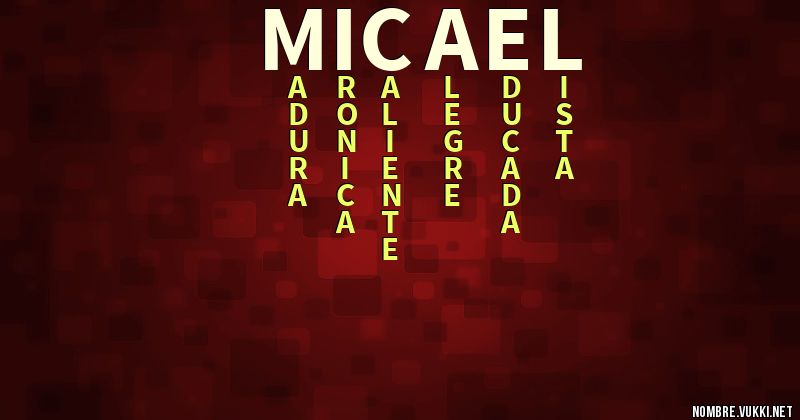 Acróstico micael