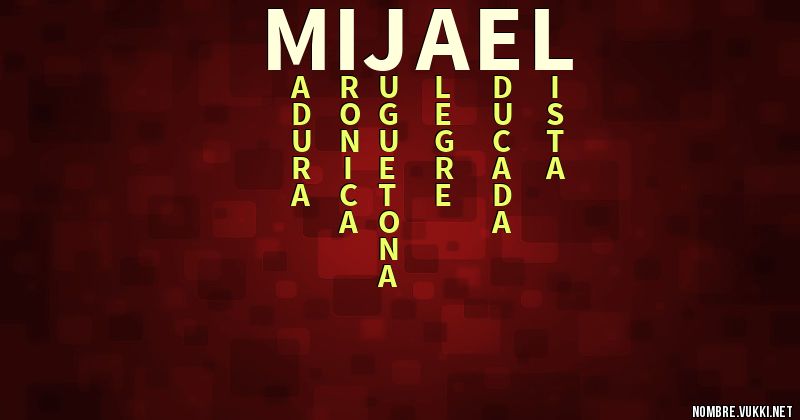 Acróstico mijael