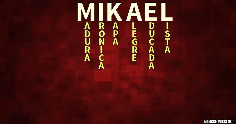 Acróstico mikael