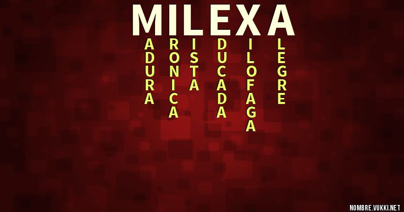 Acróstico milexa