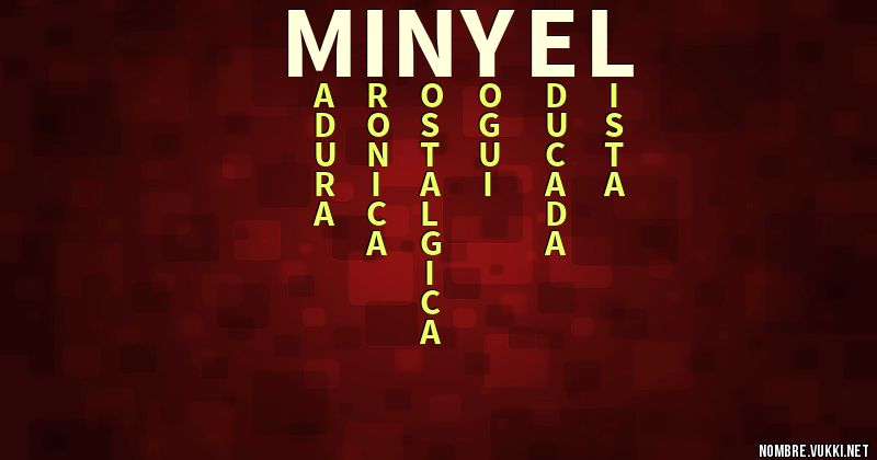 Acróstico minyel