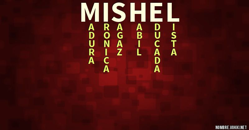 Acróstico mishel