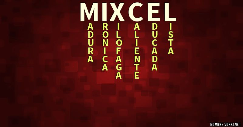 Acróstico mixcel