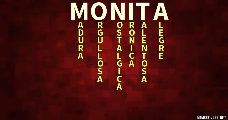 Acróstico monita