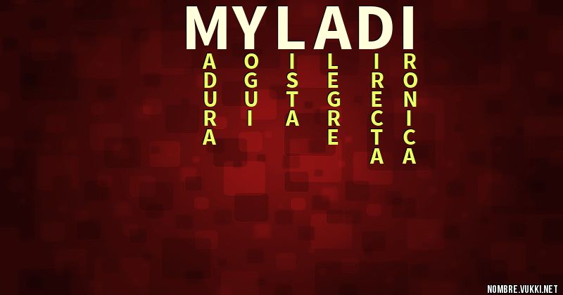 Acróstico myladi