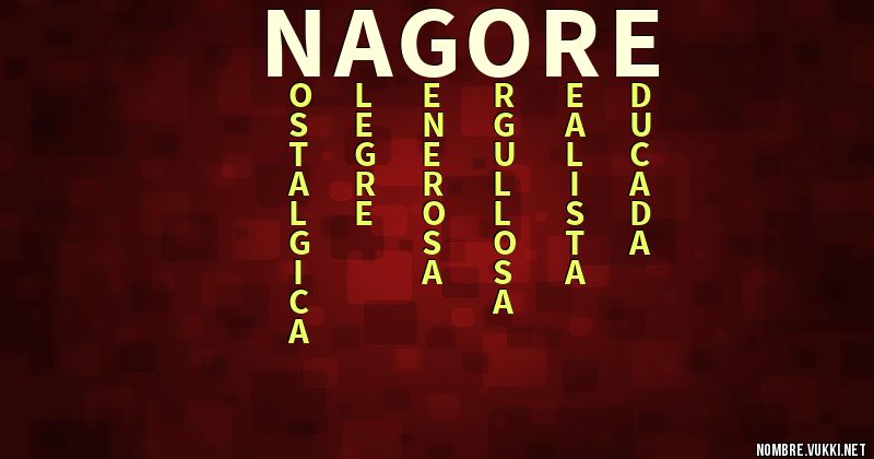 Acróstico nagore