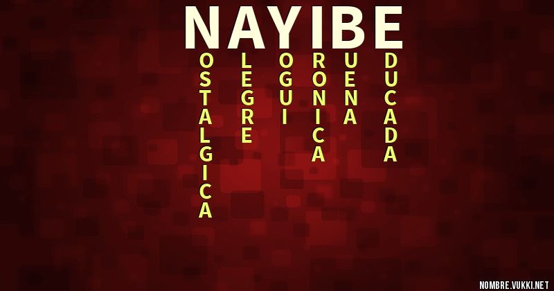 Acróstico nayibe