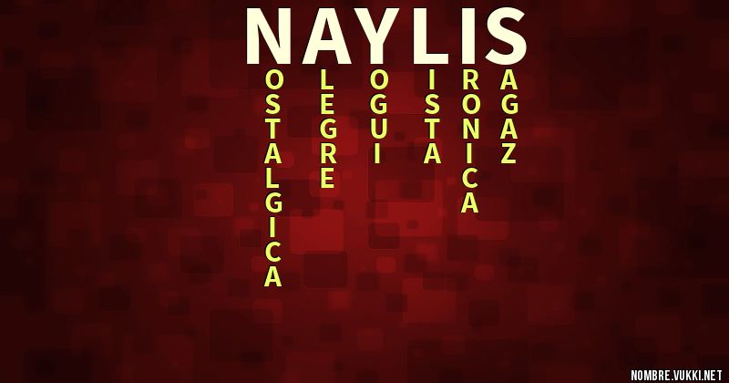 Acróstico naylis