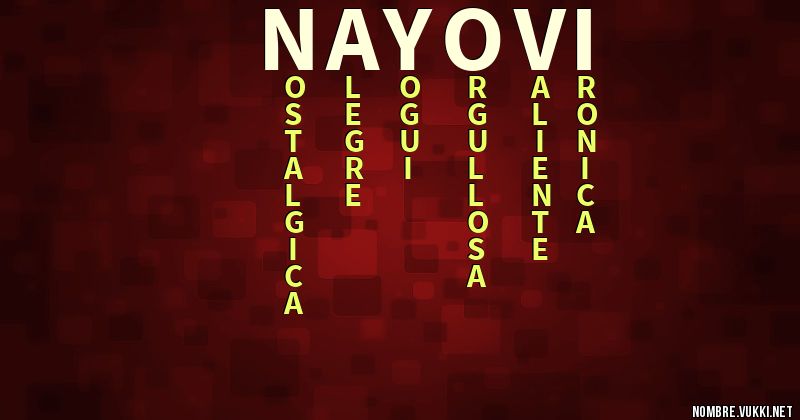 Acróstico nayovi