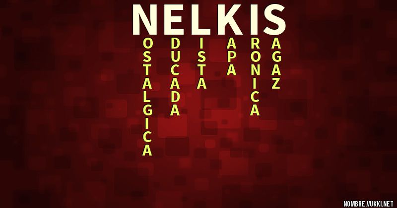 Acróstico nelkis