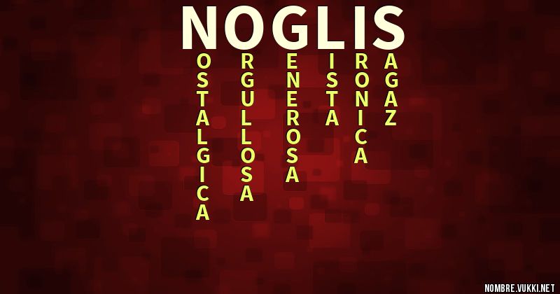 Acróstico noglis