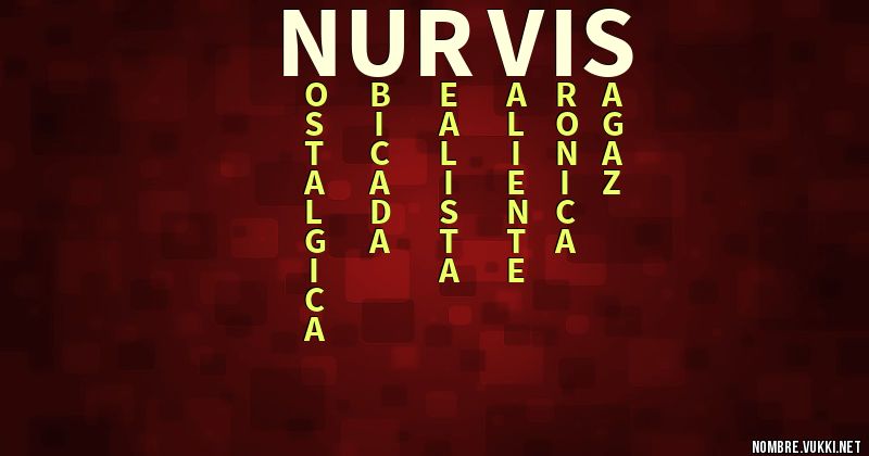 Acróstico nurvis