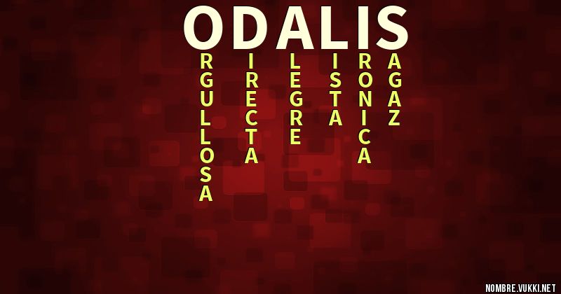 Acróstico odalis