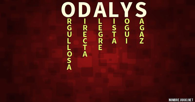 Acróstico odalys