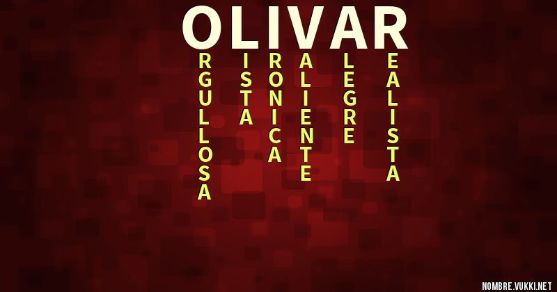 Acróstico olivar