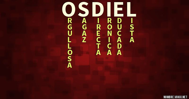 Acróstico osdiel