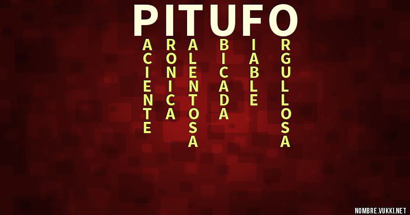 Acróstico pitufo