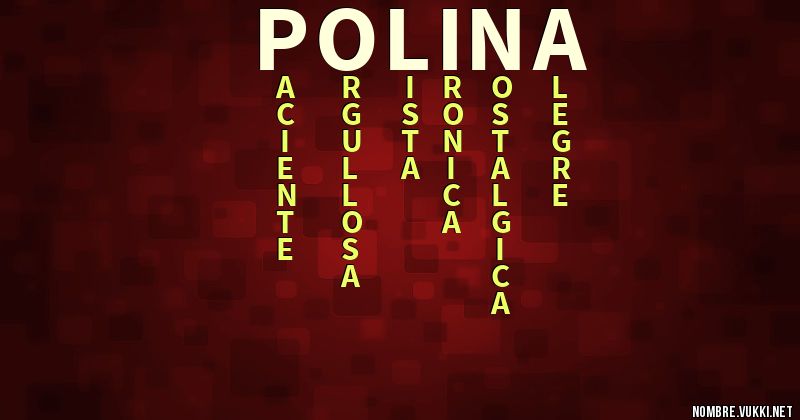 Acróstico polina