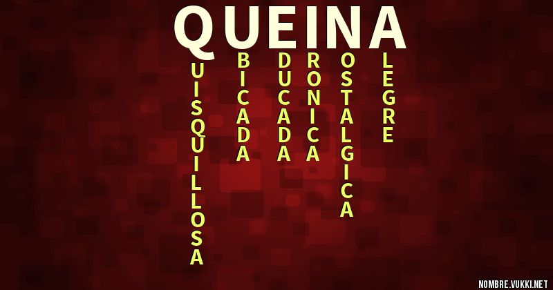 Acróstico queina