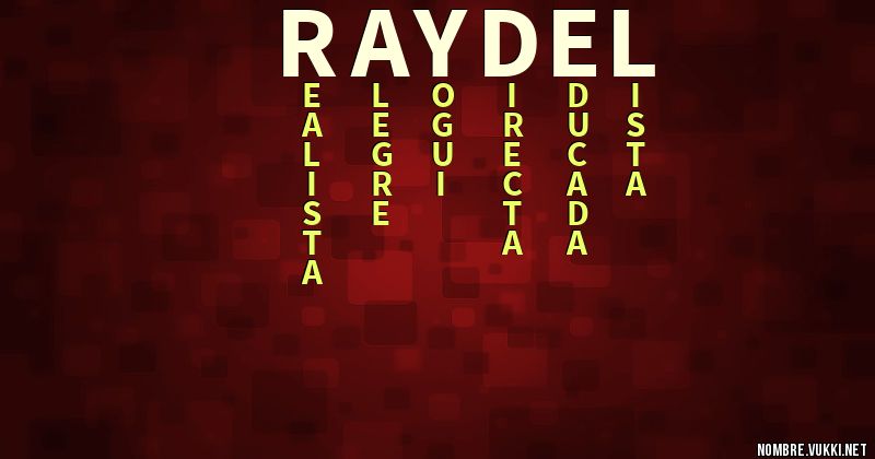 Acróstico raydel