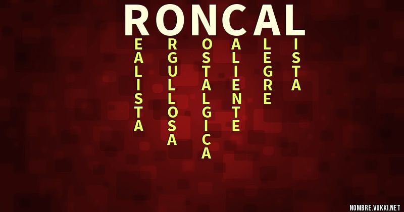 Acróstico roncal