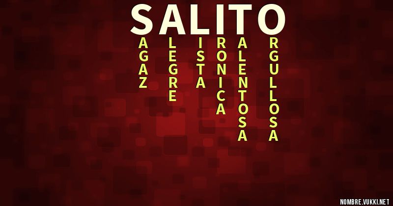 Acróstico salito