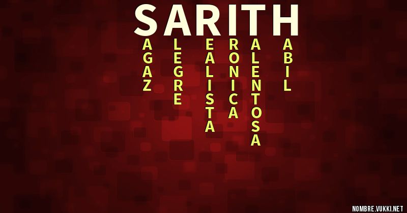 Acróstico sarith