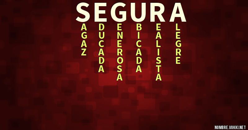 Acróstico segura