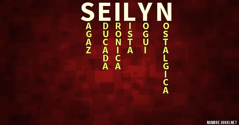 Acróstico seilyn