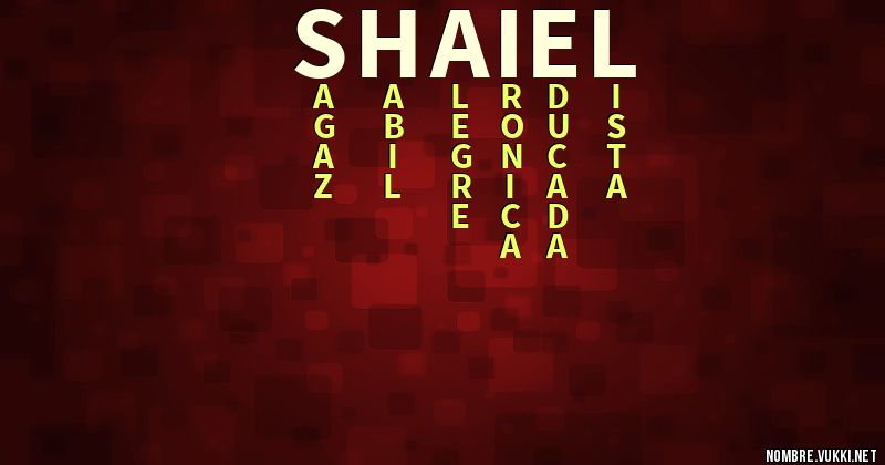 Acróstico shaiel