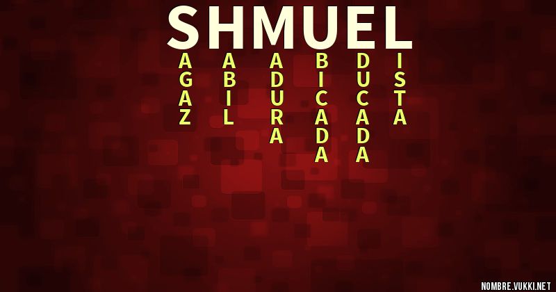 Acróstico shmuel