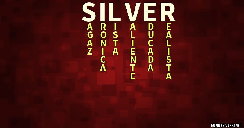 Acróstico silver